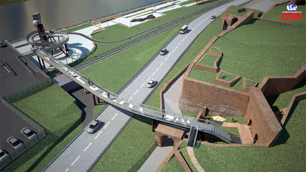 Са Калемегдана пешице до реке